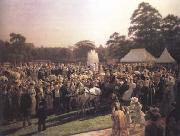 The Queen's Garden Party at Buckingham Palace (mk25) Laurits Tuxen